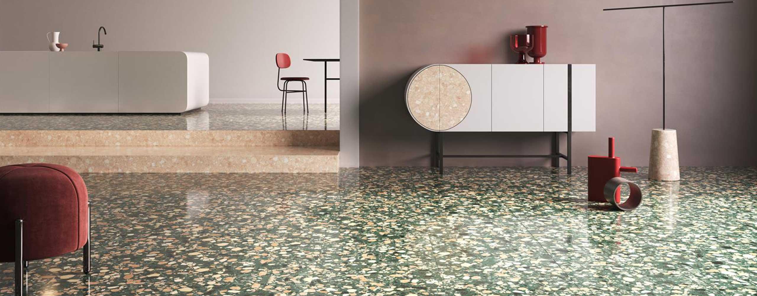 The go back of terrazzo and learn how to use it tastefully The go back of terrazzo and learn how to use it tastefully